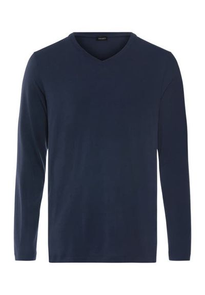 HANRO HANRO Night & Day Cotton and TENCEL V-Neck Top