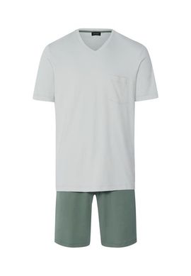 Hanro Hanro Night And Day Cotton V-Neck Pajama Set