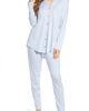 HANRO HANRO Pure Essence Button Front Soft Cotton Pajama Set - 1