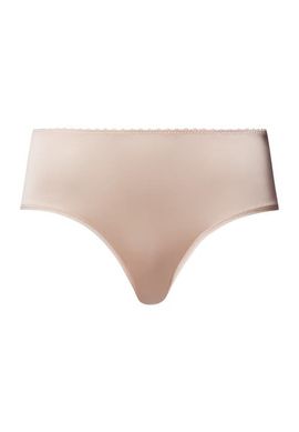 HANRO HANRO Satin Deluxe Satin Jersey High Cut Brief