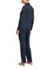 Hanro Hanro Silk Trim Long Sleeve Shirt & Pants Pajama Set - 3