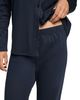 Hanro Hanro Silk Trim Long Sleeve Shirt & Pants Pajama Set - 4