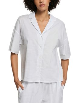 Hanro Hanro Sleep & Lounge Woven Button Front Shirt