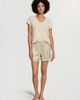 HANRO HANRO Sleep And Lounge Jacquard Stripe Shorts - 4