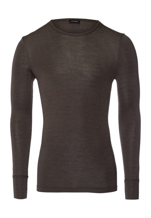 Hanro Hanro Woolen Silk Wool And Silk Fitted Top