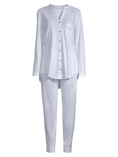 Hanro Women's Pure Essence Cotton Pajamas