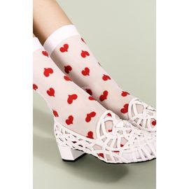 Hansel From Basel Hansel From Basel Marnie Sheer Crew Socks