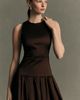 Hansen & Gretel Iris Taffeta Drop-Waist Dress - 5