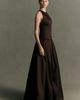 Hansen & Gretel Iris Taffeta Drop-Waist Dress - 6