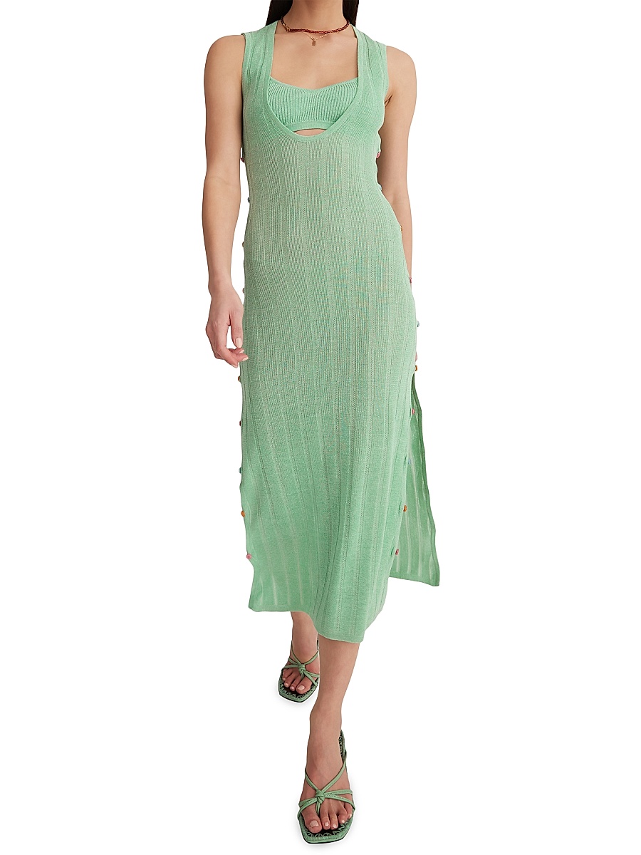 hansen and gretel green dress Hansen and Gretel Fantasy Dress in Flowerbomb – Coco & Lola main image 1