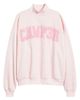 HAPPY CAMP3R HAPPY CAMP3R Ditsy Daisy Logo Appliqué Mock Neck Graphic Sweatshirt - 5