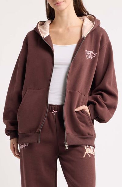 HAPPY CAMP3R HAPPY CAMP3R Fawn Love Full Zip Hoodie