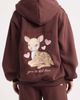 HAPPY CAMP3R HAPPY CAMP3R Fawn Love Full Zip Hoodie - 5
