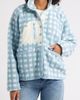 HAPPY CAMP3R HAPPY CAMP3R Gingham Grace Fleece Pullover - 4