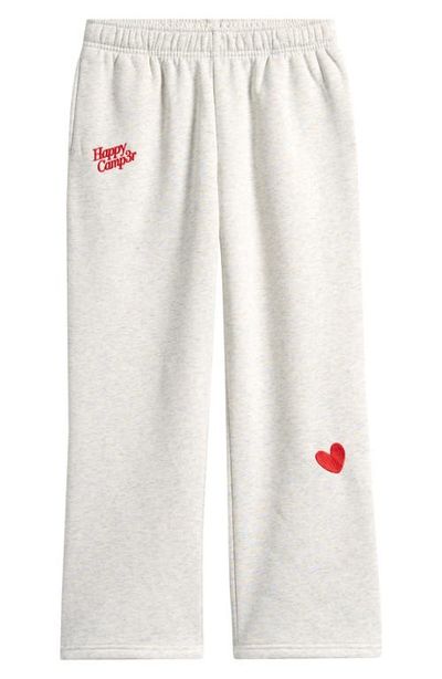 HAPPY CAMP3R HAPPY CAMP3R Kids' A Gallon Embroidered Wide Leg Sweatpants