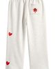 HAPPY CAMP3R HAPPY CAMP3R Kids' A Gallon Embroidered Wide Leg Sweatpants - 2