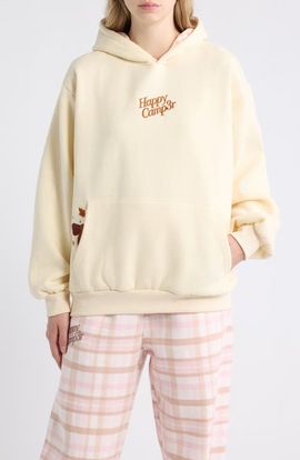 HAPPY CAMP3R HAPPY CAMP3R Latte Season Graphic Hoodie