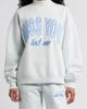 HAPPY CAMP3R HAPPY CAMP3R Miss You Appliqué Mock Neck Graphic Sweatshirt - 1