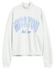 HAPPY CAMP3R HAPPY CAMP3R Miss You Appliqué Mock Neck Graphic Sweatshirt - 5