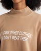 HAPPY CAMP3R HAPPY CAMP3R Own Other Clothes Mock Neck Sweatshirt - 4