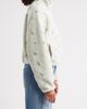 HAPPY CAMP3R HAPPY CAMP3R Periwinkle Petals Fleece Half Zip Pullover - 3