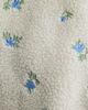 HAPPY CAMP3R HAPPY CAMP3R Periwinkle Petals Fleece Half Zip Pullover - 5