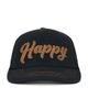 Happy Caps Happy Caps Leather Studded Script Meshback - 1