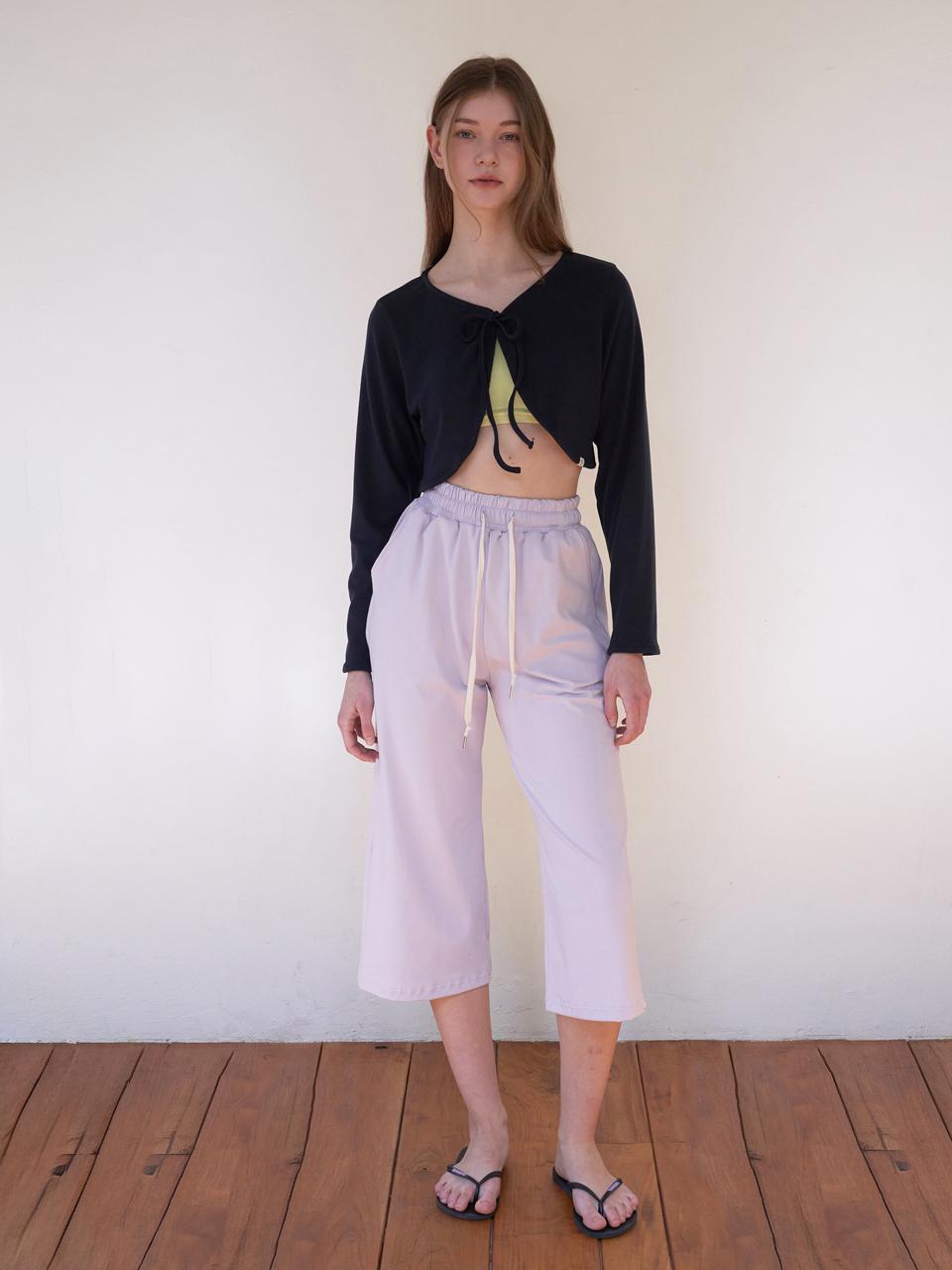 HAPPY YOGIS Labo Capri Pants - Lavender
