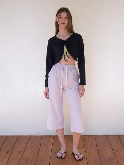 HAPPY YOGIS Labo Capri Pants - Lavender
