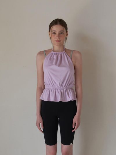 HAPPY YOGIS Laura Halter Top Yoga [Lilac]
