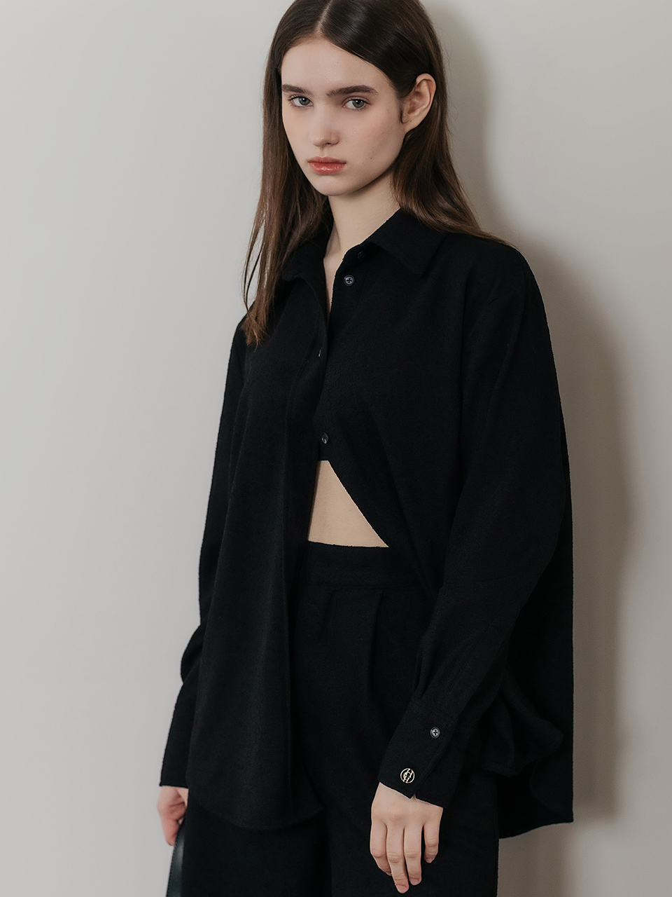 hardcore happiness Silhouette Signature Shirt_Black
