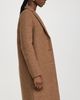 Harris Wharf London Harris Wharf London Boiled Wool Overcoat Caramel Melange - 4