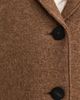 Harris Wharf London Harris Wharf London Boiled Wool Overcoat Caramel Melange - 6