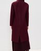 Harris Wharf London Harris Wharf London Chester Coat Pressed Wool Coat Cinabre - 3