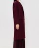 Harris Wharf London Harris Wharf London Chester Coat Pressed Wool Coat Cinabre - 4