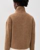 Harris Wharf London Harris Wharf London Cropped Funnel Boucle Jacket Teddy Brown - 3