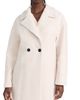 Harris Wharf London Harris Wharf London Dropped Shoulder Bouclé Coat Ecru 42 - 1