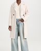 Harris Wharf London Harris Wharf London Dropped Shoulder Bouclé Coat Ecru 42 - 2
