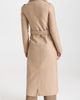 Harris Wharf London Harris Wharf London Long Volcano Coat Pressed Wool Tan 46 - 3