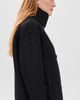 Harris Wharf London Harris Wharf London Oversized Pressed Wool Funnel Jacket Black - 4