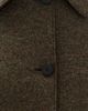 Harris Wharf London Harris Wharf London Puff Sleeves Pressed Wool Jacket Brown Green - 6
