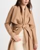 Harris Wharf London Harris Wharf London Women Blanket Coat Tan 40 - 2