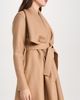 Harris Wharf London Harris Wharf London Women Blanket Coat Tan 40 - 4