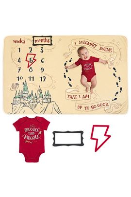 HARRY POTTER HARRY POTTER Baby Shower Bodysuit and Blanket Set