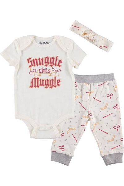 HARRY POTTER HARRY POTTER Bodysuit Pants and Headband Set
