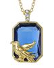 HARRY POTTER HARRY POTTER Ravenclaw Eagle Pendant Necklace Official License, 18+2" - 1