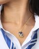 HARRY POTTER HARRY POTTER Ravenclaw Eagle Pendant Necklace Official License, 18+2" - 3