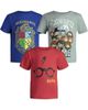 HARRY POTTER HARRY POTTER Sensory Friendly 3-Pack T-Shirts - 1