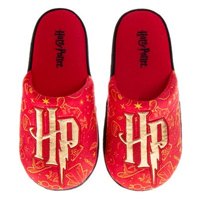HARRY POTTER HARRY POTTER Slippers - Magical, Cozy House Shoes for Wizards and Witches