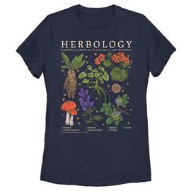 HARRY POTTER Women's Harry Potter Hogwarts Herbology Graphic T-Shirt